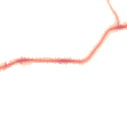 Night-time road noise heatmap for NG10 2BZ