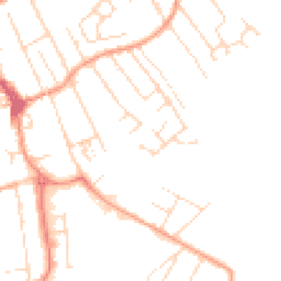 Daytime road noise heatmap for NG10 2EX