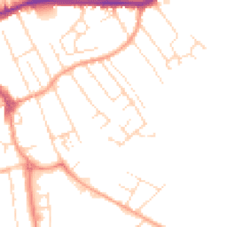 Daytime road noise heatmap for NG10 2FB