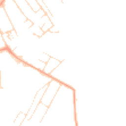 Daytime road noise heatmap for NG10 2GN