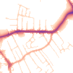 Daytime road noise heatmap for NG10 2GS