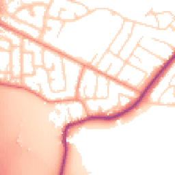 Daytime road noise heatmap for NG10 3BG