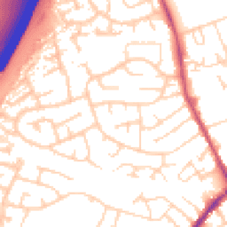 Daytime road noise heatmap for NG10 3JD