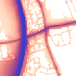 Daytime road noise heatmap for NG10 3QA