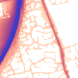 Daytime road noise heatmap for NG10 3RN