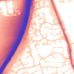 Daytime road noise heatmap for NG10 3SU