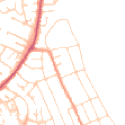 Daytime road noise heatmap for NG10 4AT