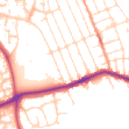Daytime road noise heatmap for NG10 4BH