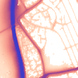 Daytime road noise heatmap for NG10 4DB