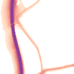 Night-time road noise heatmap for NG10 4DB