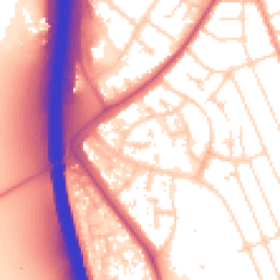Daytime road noise heatmap for NG10 4DN