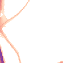 Night-time road noise heatmap for NG10 4EL