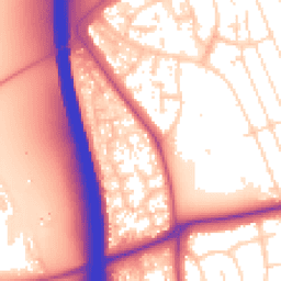 Daytime road noise heatmap for NG10 4FY