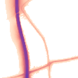 Night-time road noise heatmap for NG10 4FY