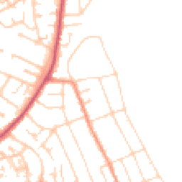 Daytime road noise heatmap for NG10 4GU