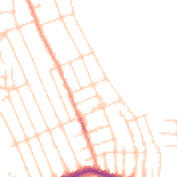 Daytime road noise heatmap for NG10 4HY