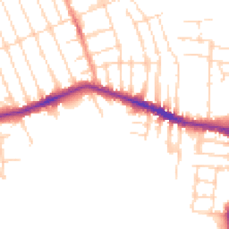 Daytime road noise heatmap for NG10 4LP
