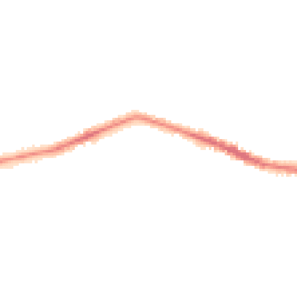 Night-time road noise heatmap for NG10 4LR