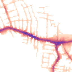 Daytime road noise heatmap for NG10 4QW