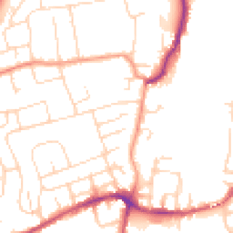 Daytime road noise heatmap for NG10 5BX