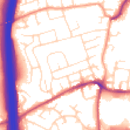 Daytime road noise heatmap for NG10 5FJ