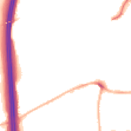 Night-time road noise heatmap for NG10 5FJ