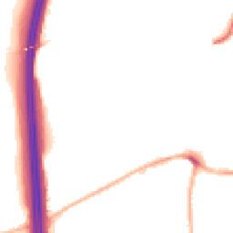 Night-time road noise heatmap for NG10 5FN