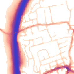 Daytime road noise heatmap for NG10 5GB