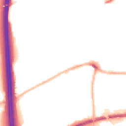 Night-time road noise heatmap for NG10 5JB