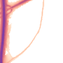 Night-time road noise heatmap for NG10 5LF
