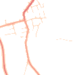 Daytime road noise heatmap for NG11 0AS