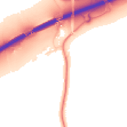 Daytime road noise heatmap for NG11 0EA