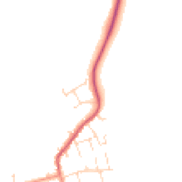 Daytime road noise heatmap for NG11 0HA