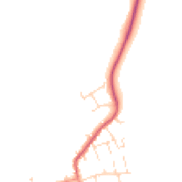 Daytime road noise heatmap for NG11 0HB