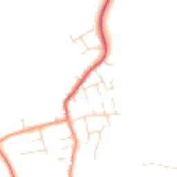 Daytime road noise heatmap for NG11 0HL
