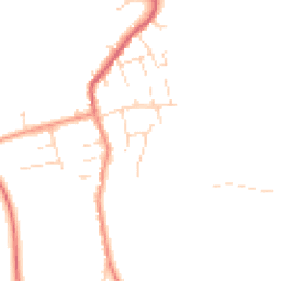 Daytime road noise heatmap for NG11 0HY