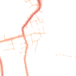 Daytime road noise heatmap for NG11 0JA