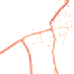 Daytime road noise heatmap for NG11 0JU