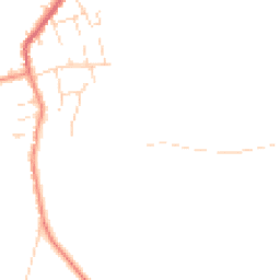 Daytime road noise heatmap for NG11 0LH