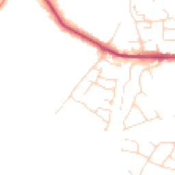 Daytime road noise heatmap for NG11 6AF