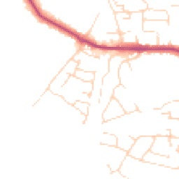 Daytime road noise heatmap for NG11 6AH