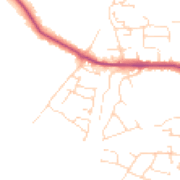 Daytime road noise heatmap for NG11 6AX