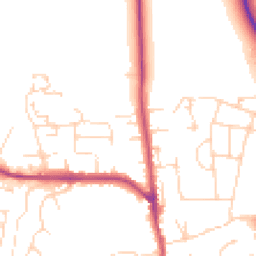 Daytime road noise heatmap for NG11 6BJ
