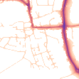 Daytime road noise heatmap for NG11 6DZ