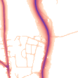 Daytime road noise heatmap for NG11 6GB