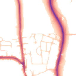 Daytime road noise heatmap for NG11 6GD