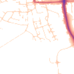 Daytime road noise heatmap for NG11 6JG