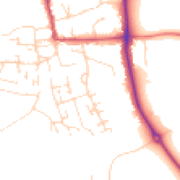 Daytime road noise heatmap for NG11 6NU