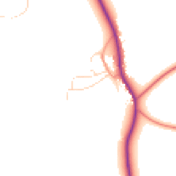 Daytime road noise heatmap for NG11 6PB