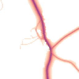 Daytime road noise heatmap for NG11 6PE